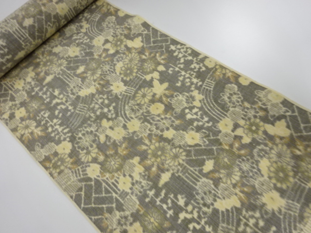 Japanese Kimono / Tsumugi Silk